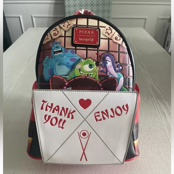 Loungefly - Pixar Monsters Inc Boo Take Out Mini Backpack NWT - Picture 2 of 7